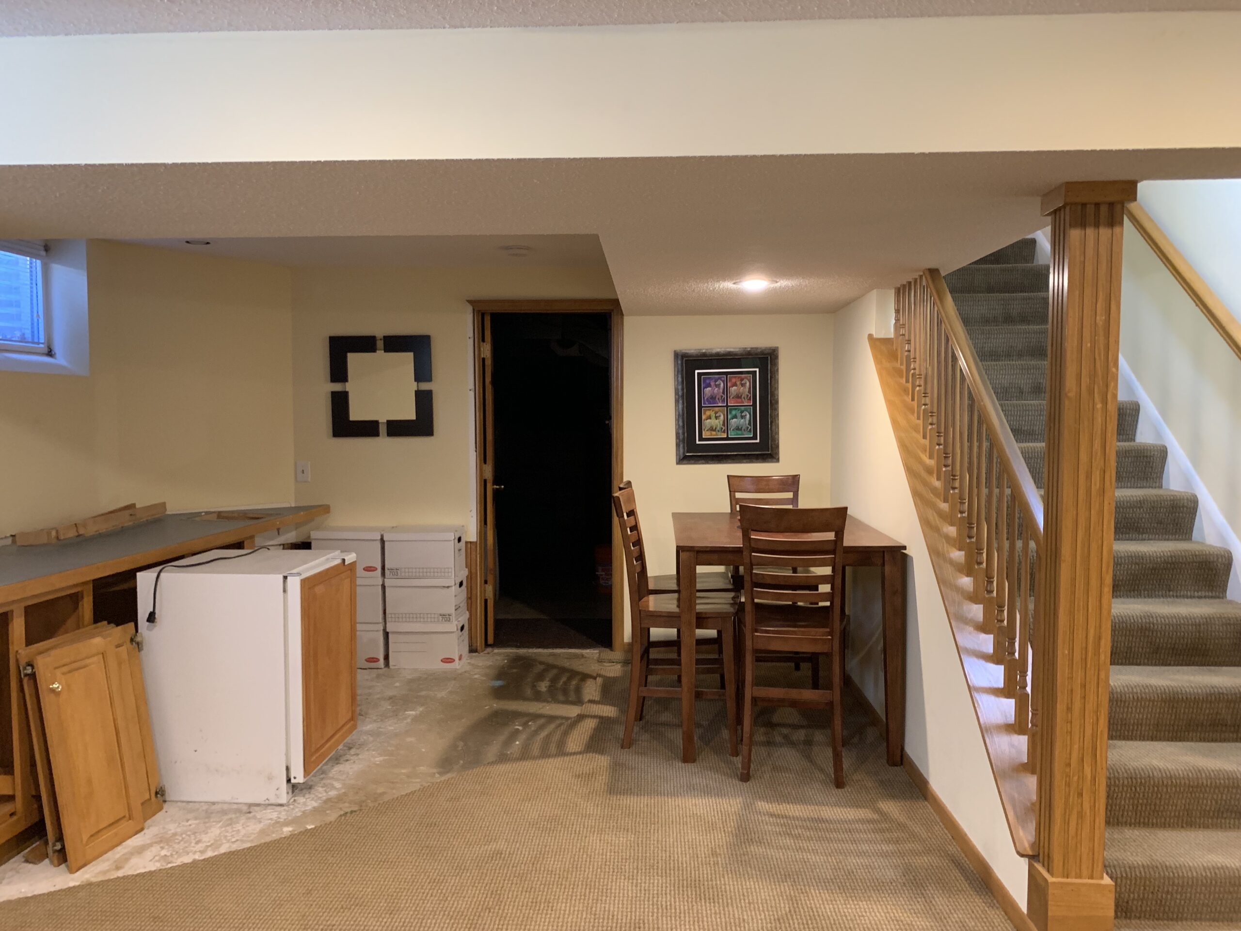 Breathing Life Back Into a 1960's Basement Remodel Reveal, Woodhill